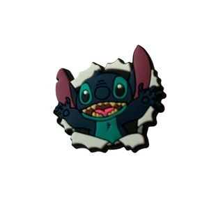 Stitch Opening Croc Charm
